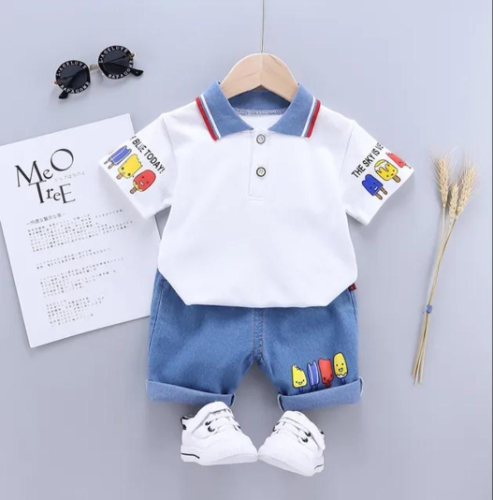 CJ SHORT JEAN POLO BLANCA