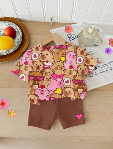 CJ MULTI CAPIBARA SHORT CAFE