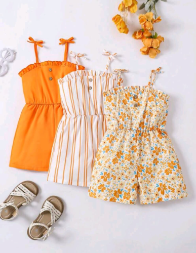ENTERIZO PRIMAVERA NARANJA