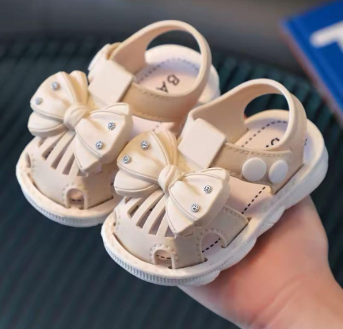 SANDALIAS BEIGE MOÑO