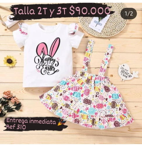 JARDINERA DULCE -CAMISETA CONEJO
