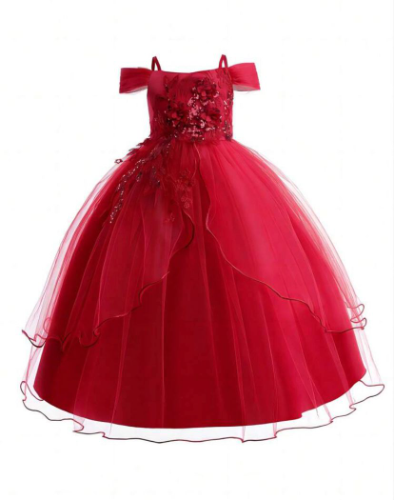 VESTIDO VINO LARGO