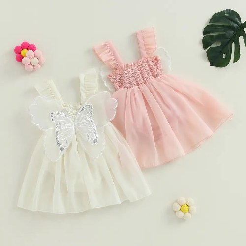 ASOLEADOR CON TUTU ALAS BEIGE