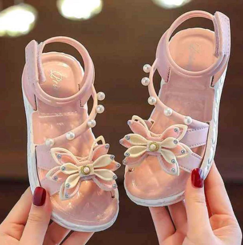 SANDALIAS MOÑO Y PERLAS