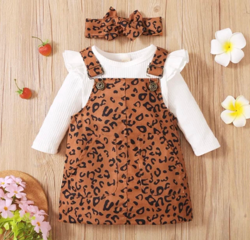 OVEROL CAFE ANIMAL PRINT/BUSO BEIGE