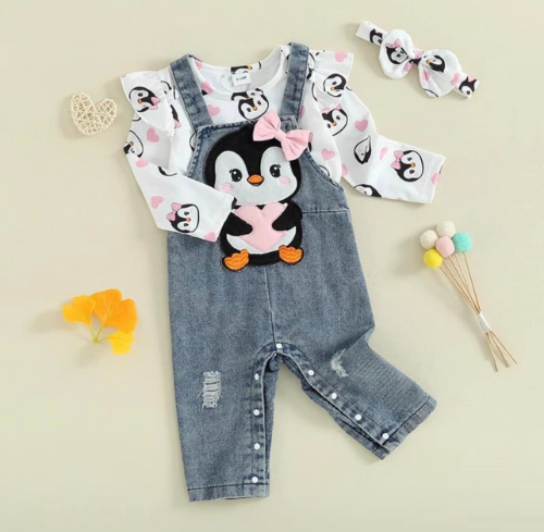 OVEROL JEAN  PINGUINO