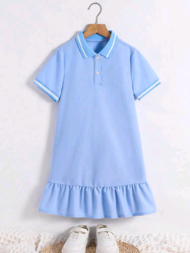 VESTIDO DEPORTIVO AZUL POLO