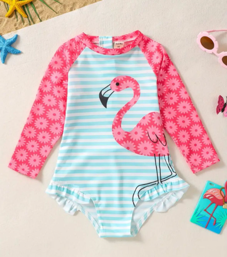VESTIDO DE BAÑO FLAMINGO