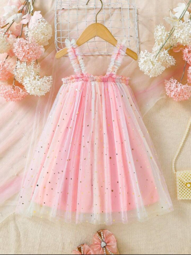 VESTIDO ESTRELLAS COLORES TULL