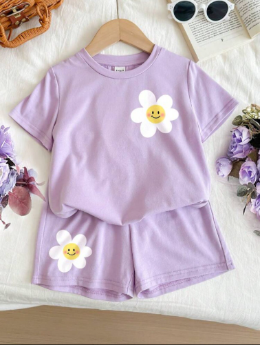 CJ LILA PANTALONETA PREADOLESCENTE FLOR MARGARITA