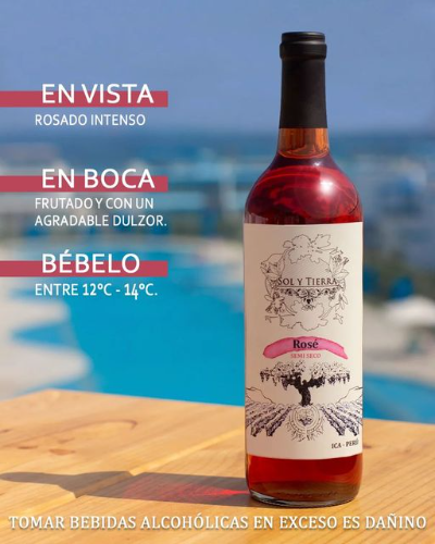 Sol y Tierra Rose 750 ml