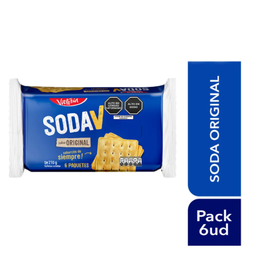 Pack Soda V 35 gr x 6 und