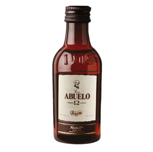 Ron Abuelo 12 años miniatura 50ml