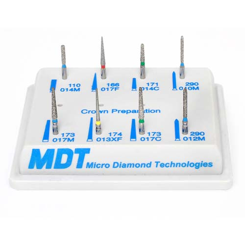 Kit Crown Preparation, 8 unds, MDT