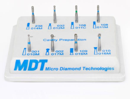 Kit Cavity Preparation, 8 unds, MDT