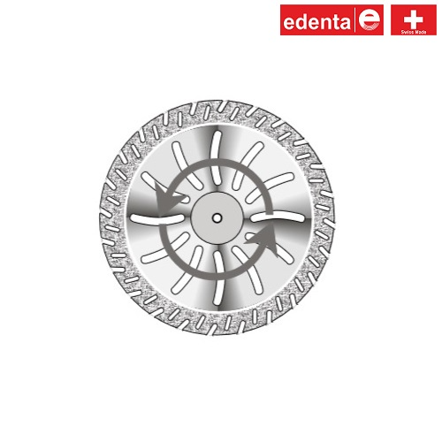 Disco de diamante Flex Standard Edenta #365.524.450HP