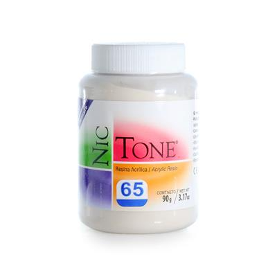 Acrilico normal tono 65, 90g., NicTone MDC Dental