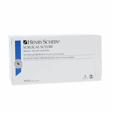 Sutura quirúrgica, catgut simple 4/0 absorbible, Henry Schein