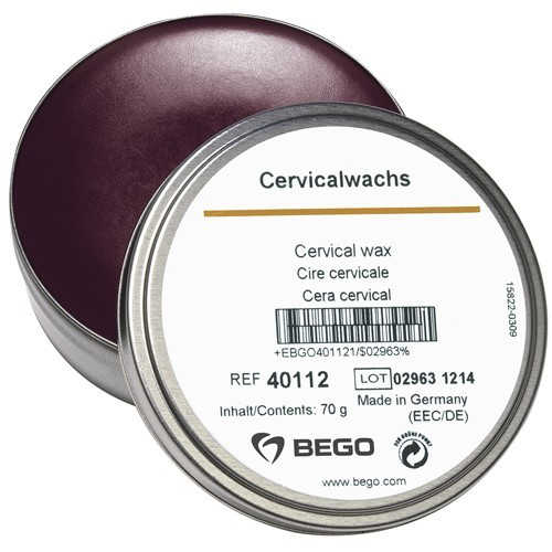 Cera cervical, color berenjena, 70g. Bego #40112