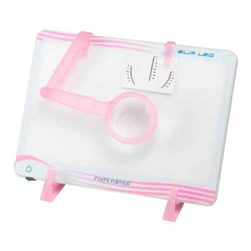 Negatoscopio Slim LED, color rosa, Essence Dental