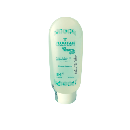 Fluofar Gel  pH Neutro, 200ml, Eufar