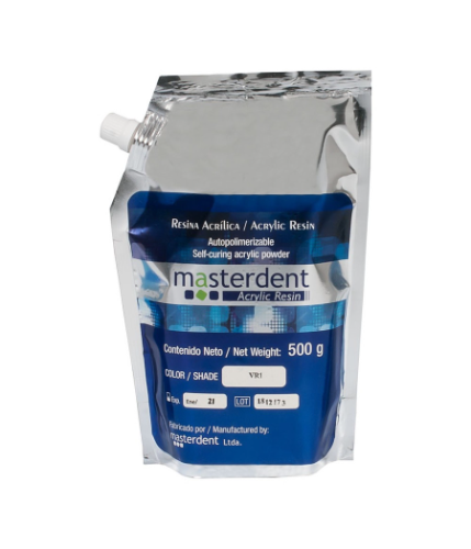 Acrilico autopolimerizable tono 3X, 500g, Master Dent