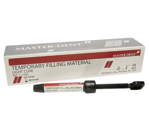 Material de relleno temporal fotocurable 4g, Master Dent