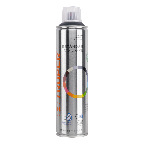 Pintura En Aerosol Gris Oscuro 19044 Truper