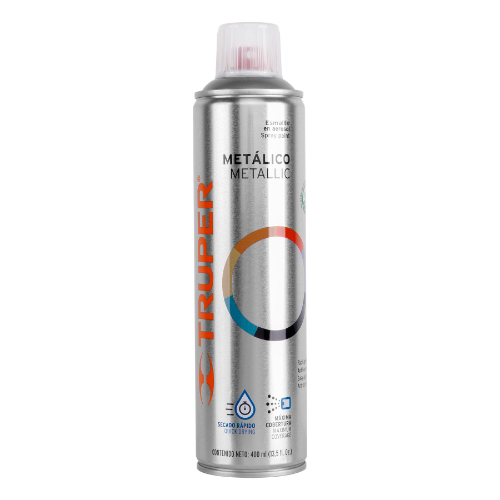 Pintura En Aerosol Plata 400Ml 19059 Truper