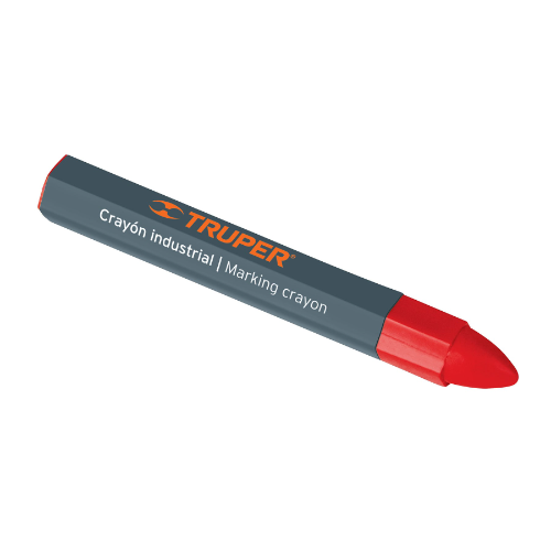Crayon Industrial Rojo 12cm 2 Piezas 101687 Truper
