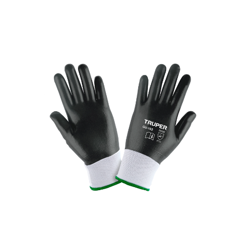 Guantes De Poliester Recubiertos De Nitrilo G 18027 Truper