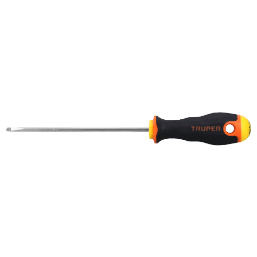 Desarmador Cabinet 1/8" x 4-1/2" Mango Comfort Grip, 18549 Truper