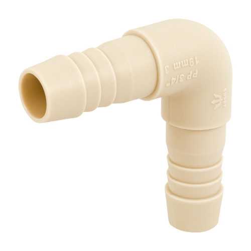 Codo Insercion 3/4" 90 Grados De Polipropileno 48563 Foset
