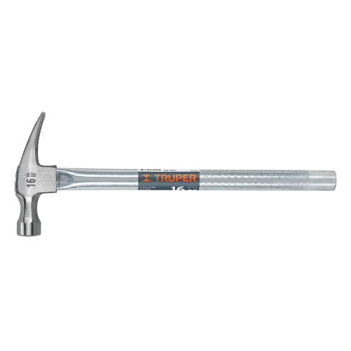 Martillo Tubular Pulido Uña Recta 16oz 16702 Truper