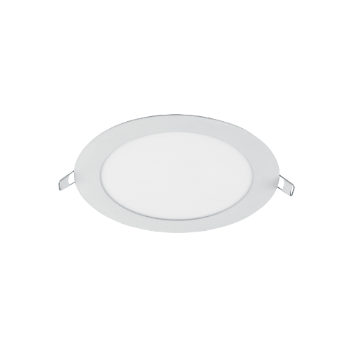 Luminario Ultradelgado Redondo Para Empotrar 12W Luz De Dia 48547 Volteck