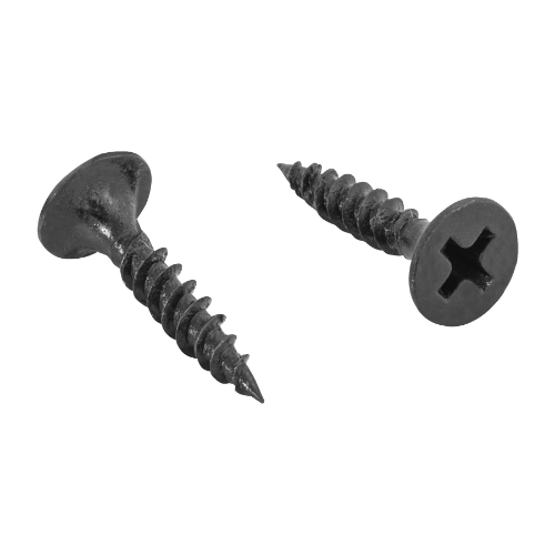 Pija 6x3/4" Negra Cuerda Fina Bolsa 100 Piezas 40056 Fiero