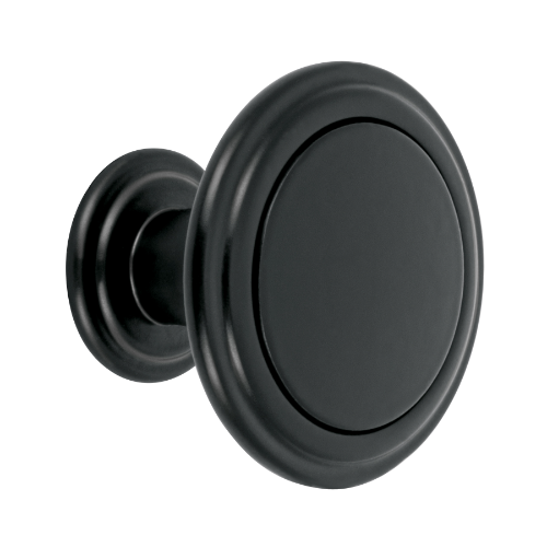 Perilla Metalica Estilo Moderno Negro Mate 45652 Hermex
