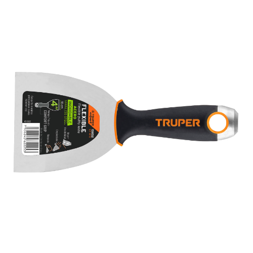 Espatula Flexible Acero Inoxidable 4" 15852 Truper Expert