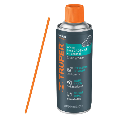 Lubricante Para Cadenas En Aerosol 400ml 101975 Truper