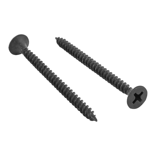 Pija 6x1-5/8" Negra Cuerda Fina Bolsa 100 Piezas 40060 Fiero