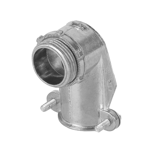 Conector Curvo 3/4" Para Tubo Flexible Metalico 47344 Volteck