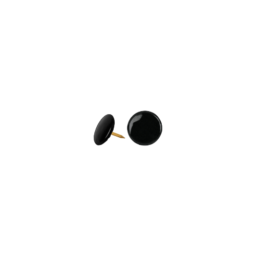 Chinches Color Negro Cubierta Plastificada 100 Piezas 41251 Fiero