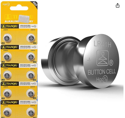 Bateria Boton AG3 LR41 Tianqiu