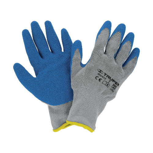 Guantes De Poliester Palma Latex G 15267 Truper