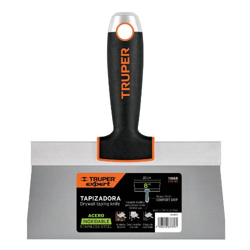 Espatula Tapizadora Acero Inoxidable 8" 11865 Truper
