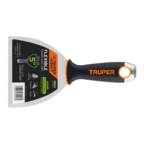 Espatula Flexible Acero Inoxidable 5" 15853 Truper Expert