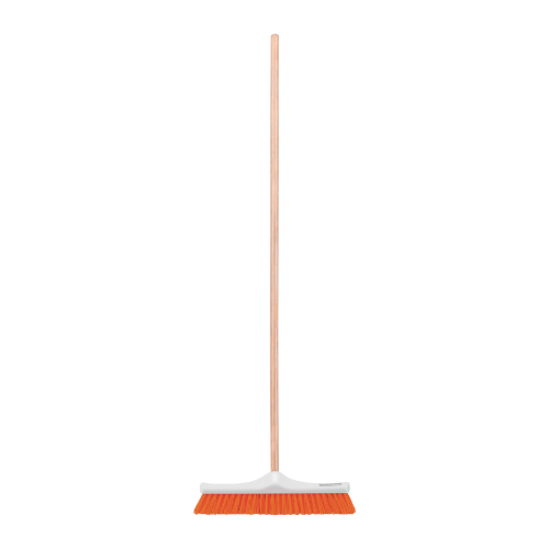 Cepillo Industrial Cerda Rigida De 40 cm Baston De Madera 57035 Klinteck