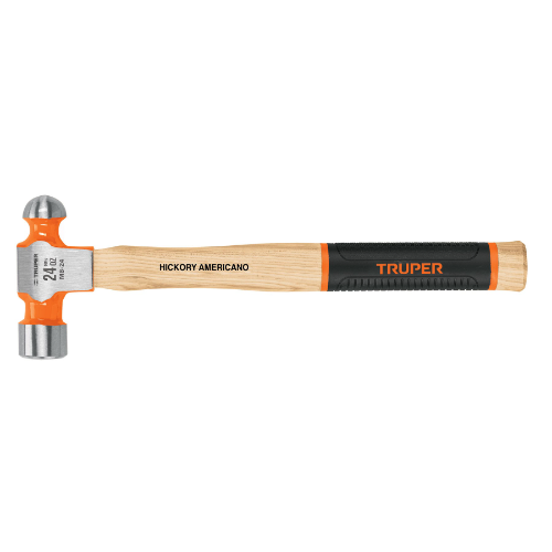 Martillo Pulido De Bola 24 oz Mango Hickory 16903 Truper