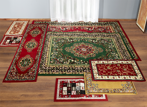 Alfombra con diseño lisa 160x220cm