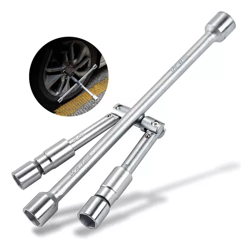 LLAVE DE CRUZ PARA AUTO 14" PLEGABLE PRETUL